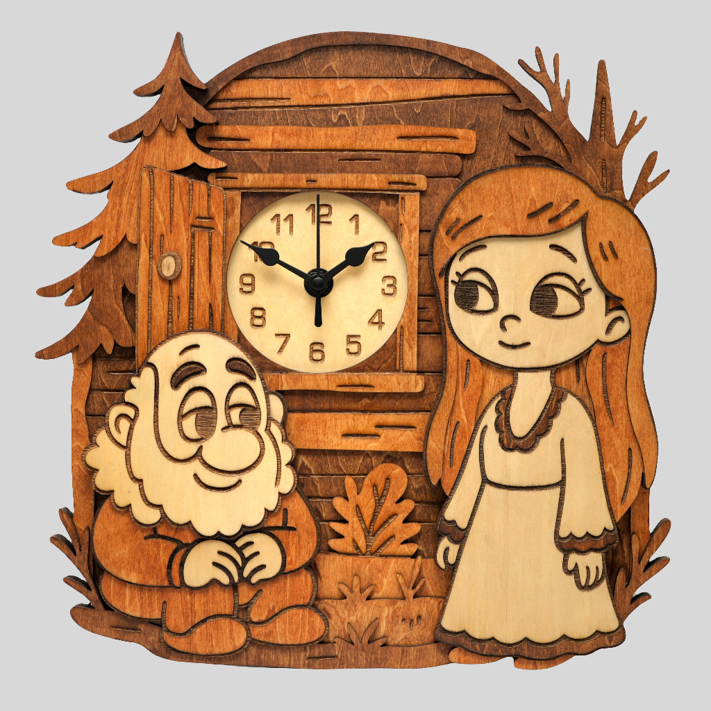 Found Dream - Wooden Wall Clock