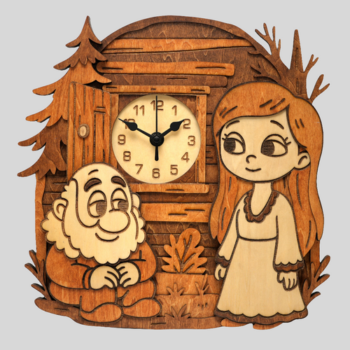 Found Dream - Wooden Wall Clock