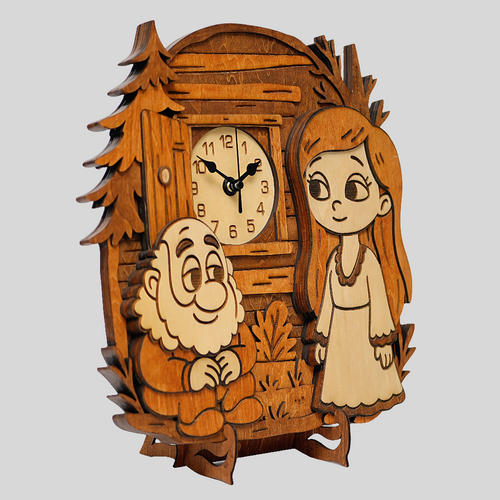 Found Dream - Wooden Wall Clock