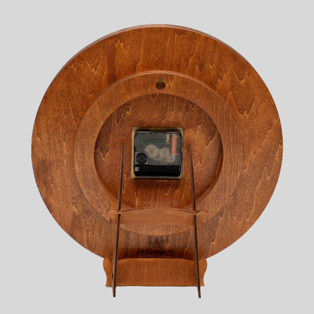 Coat of Arms - Wooden Wall Clock