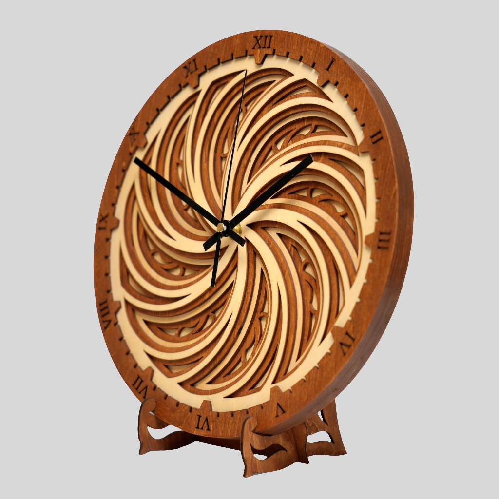Eternity - Wooden Wall Clock