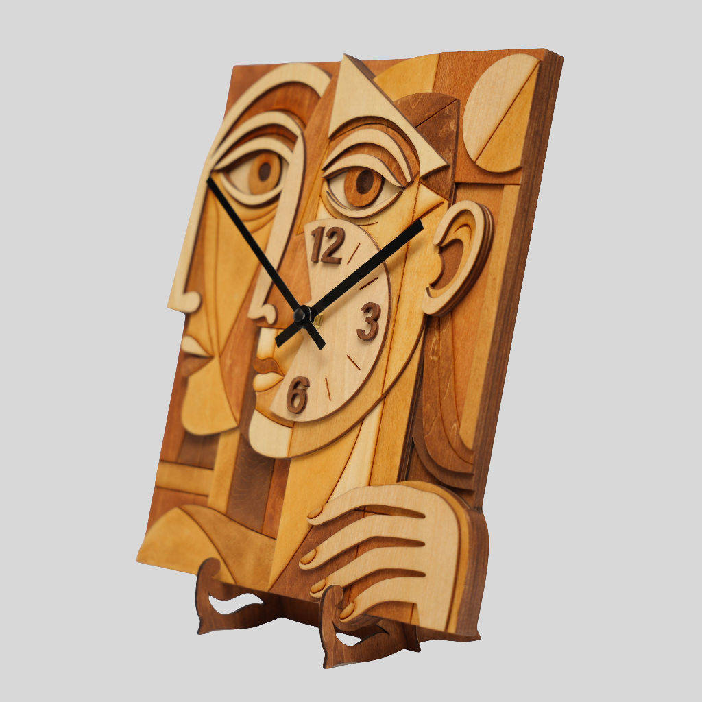 Picasso - Wooden Wall Clock