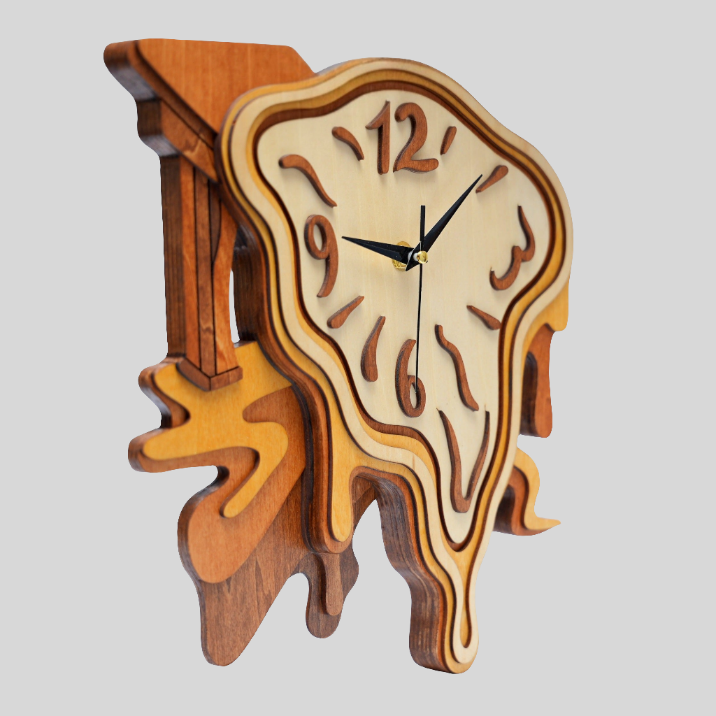 Dali - Wooden Wall Clock