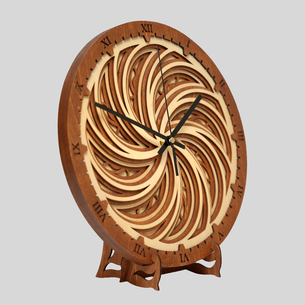 Eternity - Wooden Wall Clock