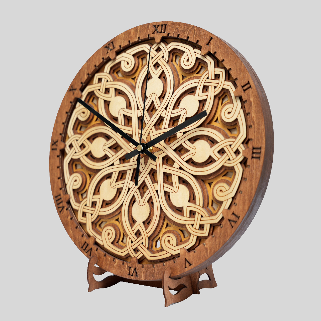 Pomegranate - Wooden Wall Clock