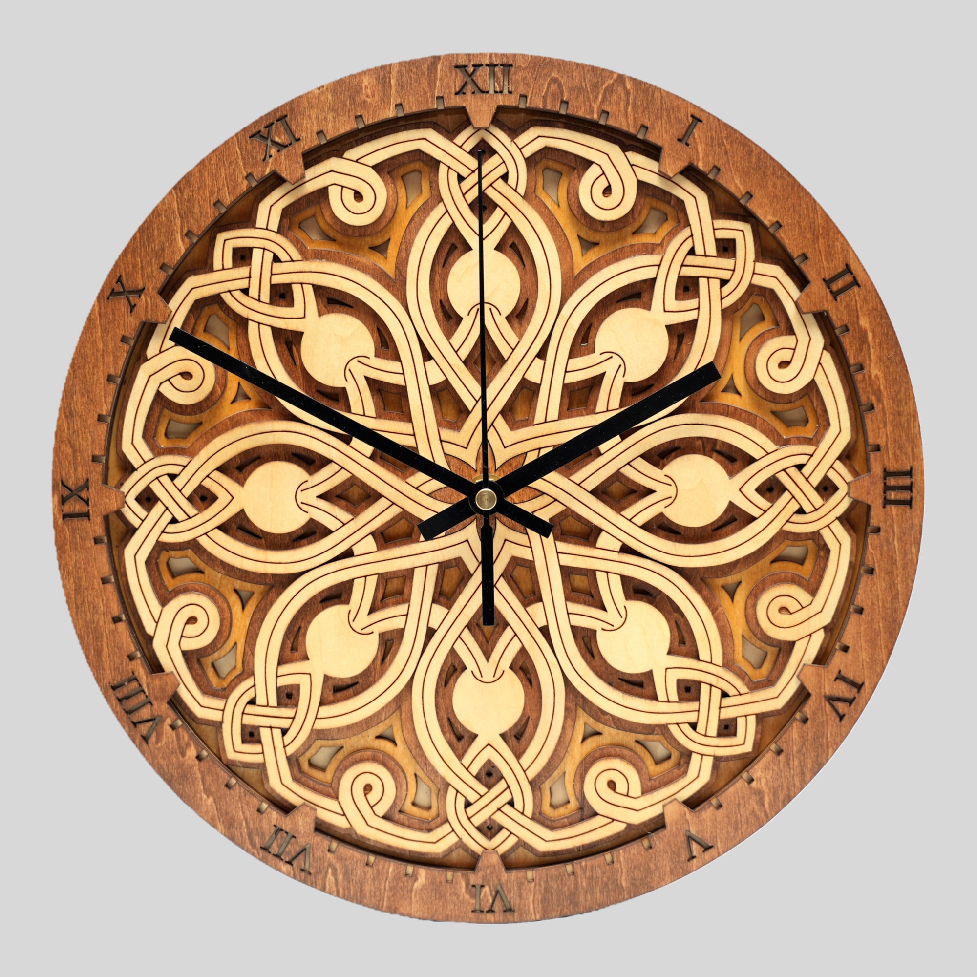 Pomegranate - Wooden Wall Clock