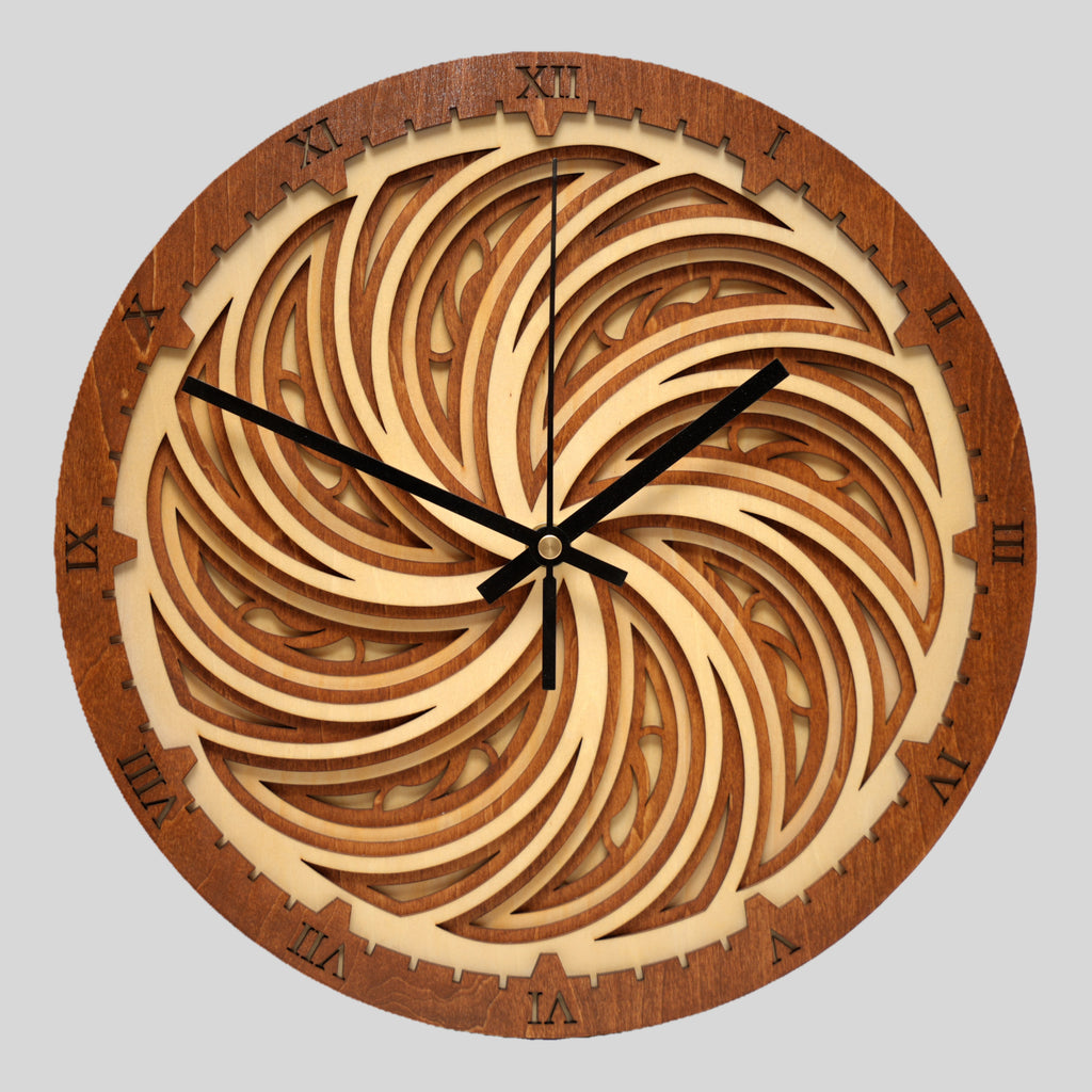 Eternity - Wooden Wall Clock